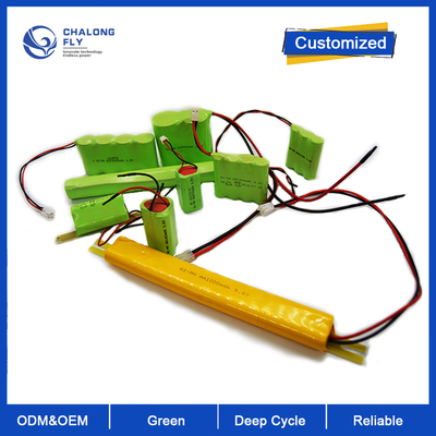 1.2v AA Ni-MH Nickel Metal Hydride Ni-MH Battery Packs Acceptable and Rechargeable OEM/ODM