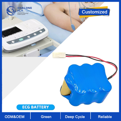 CLF OEM 12V 14.4V SC Ni-Mh Defibrillator Battery Medical Device Rechargeable Nickel Metal Hydride Battery Pack