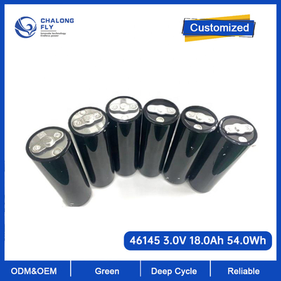 CLF Rechargeable Cylindrical Sodium Ion Cell 46145 3.0V 18ah SIB Battery With 3000 Deep Cycles