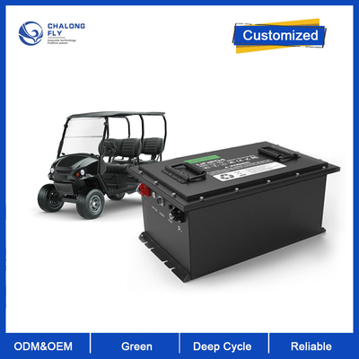 CLF Electric Golf Carts LiFePO4 Lithium Battery Customized 60V 72V 96V Lithium Iron EV Battery Pack 100AH 200AH Battery