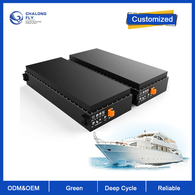 OEM ODM LiFePO4 Electric Boat Marine EV Lithium Battery Pack 96v 300ah For Electric Yacht