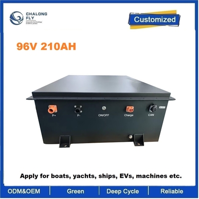 CLF LiFePO4 Lithium Battery OEM ODM 96V 210AH Lithium Ion Lifepo4 Battery Pack for Marine Ship Yacht Boat Engine
