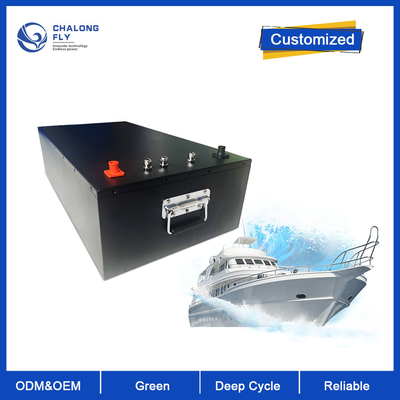 CLF LiFePO4 Lithium Battery Customized 12V 72V 96V 120AH 144AH Lithium Ion LiFePO4 Battery Pack for Marine Energy Solutions