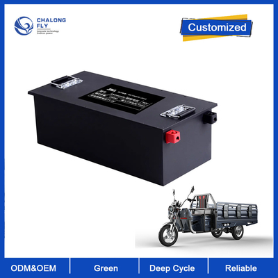 48v 60v 72v 100ah 200ah 300ah Customized Electric Moped Tricycle Lithium Battery 48V 60Ah Lifepo4 Electric Rickshaw Car Battery
