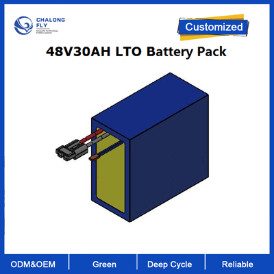 CLF OEM ODM 3C Fast Charging 48V30AH LTO Battery for AGV Robotic Motorcycle Lithium titanate