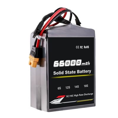 CLF OEM ODM Factory-customized 66000mAh 66Ah 6S/12S/14S/18S high-density solid-state drone batteries