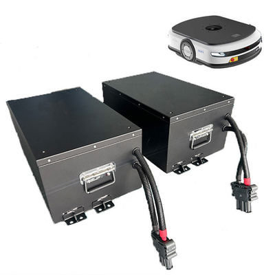 25.6V 51.2V 83.2V AGV Robot Lithium Battery 100A 150A 200Ah 48V Lifepo4 Battery Pack with Charger AGV Lithium Ion Battery