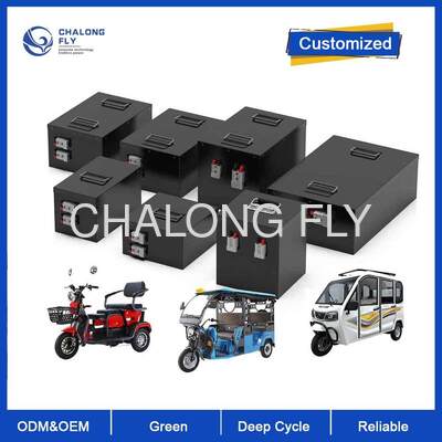 60V100Ah IP67 Waterproof Electric Golf Cart Battery with Long Cycle Life for Heavy-Load Transportation