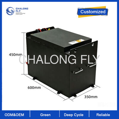 48V 400Ah Compact LiFePO4 Forklift Battery 155Wh/kg High Energy Density Slim Design Extended Runtime Industrial