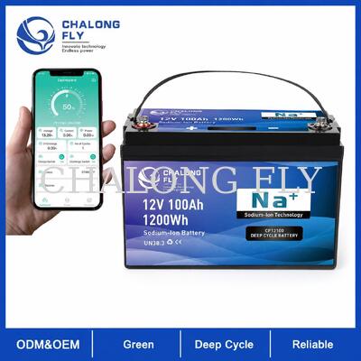 12V 100Ah Low-Temperature Sodium-Ion Deep Cycle Battery for Winter RV and Off-Grid Power