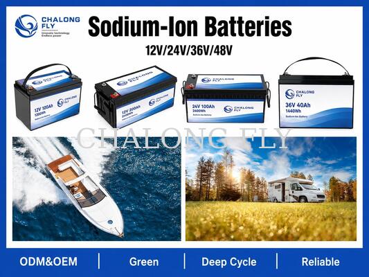 12V 100Ah Low-Temperature Sodium-Ion Deep Cycle Battery for Winter RV and Off-Grid Power