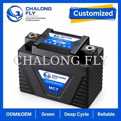 12.8V 3.2Ah LiFePO4 Motorcycle Starter Battery 192A for 4–7Ah Lead-Acid Replacement