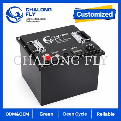 OEM Custom LiFePO4 Battery with Smart BMS and Metal Enclosure for DC Scissor Lift and Aerial Work Platform