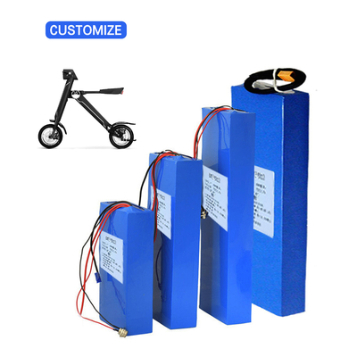 OEM ODM LiFePO4 lithium battery pack 12V 24V 36V 48V 52V 60V 72V 10Ah 15Ah 20Ah 30Ah 40Ah Electric Scooter battery