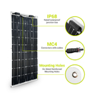 100w 100 Watt 12V Semi Flex Solar Panel Mono Module 1000V DC For Boat