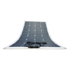 12V 18V 24V 120w Semi Flexible Solar Panel Monocrystalline Rolling Solar Panel