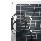 24V 120w Semi Flexible Solar Panel Monocrystalline Rolling Solar Panel