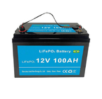 12.8V 100AH Lifepo4 Li Ion Battery 3000 Cycles Rechargeable With Built In BMS