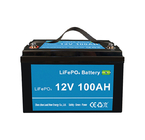 12.8V 100AH Lifepo4 Li Ion Battery 3000 Cycles Rechargeable With Built In BMS