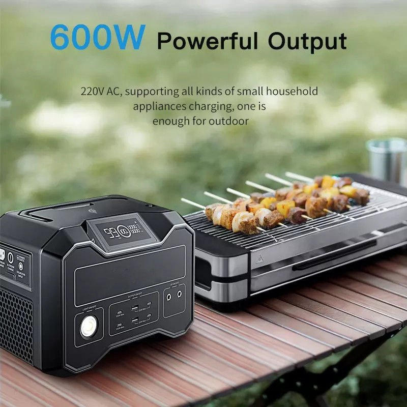 High Capacity Universal Solar Portable Power Station 220V Power Bank