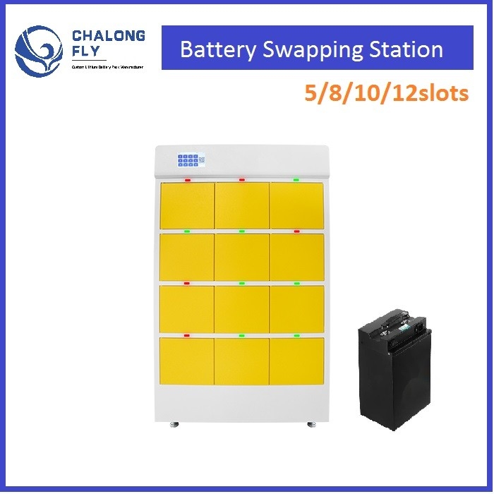 CLF Public Charging Cabinet Solar Battery Swapping Station Module Ev Scooter Motorcycle Ebike