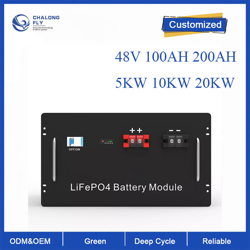 LiFePO4 Lithium Battery 48V 5KW 10KW OEM ODM Energy Storage Lithium Iron Phosphate Battery For EV/RV/Boats/Golf Carts