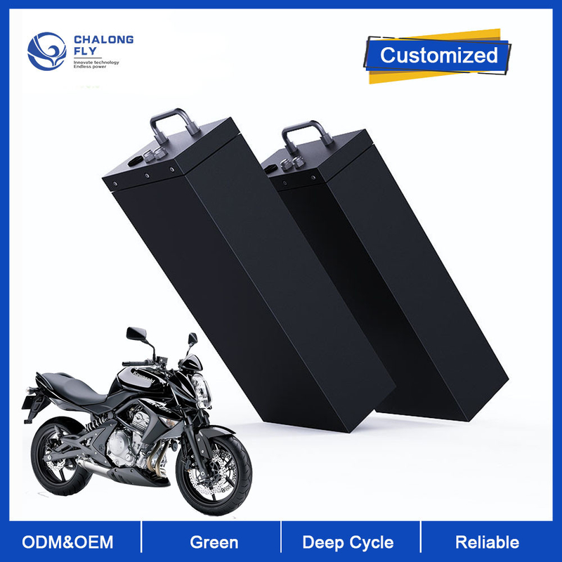 LiFePO4 Lithium Battery 60V 72V Lithium Ion EV Battery Pack OEM ODM 40H 60AH 80AH Lightweight Electric Scooter Battery