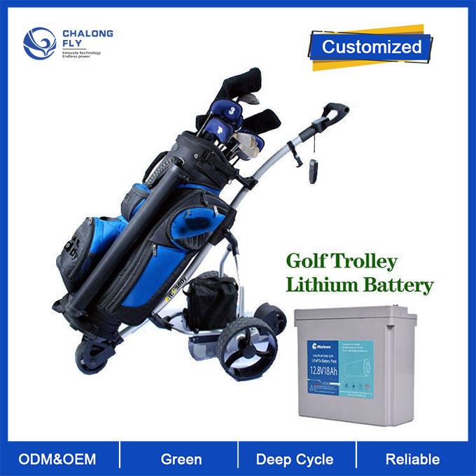 OEM ODM LiFePO4 lithium battery pack NMC NCM Golf trolley 12.8V16Ah Stewartgolf Powakaddy Motocaddy Golfstream Powerbug