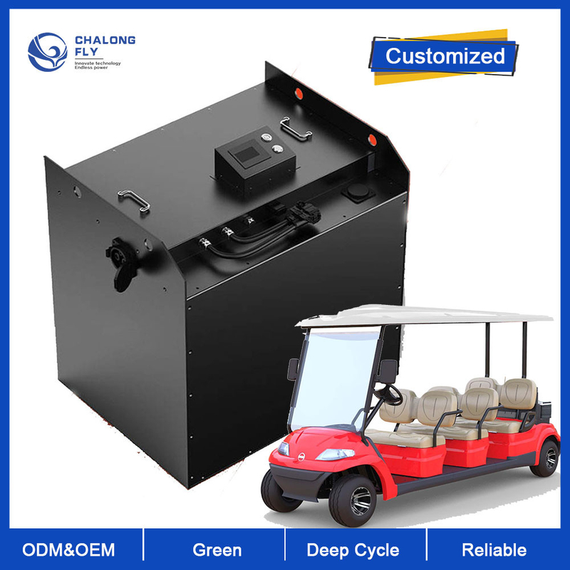 LiFePO4 Lithium Battery Golf Cart OEM ODM 48V 72V 300V 600V 180AH 400AH Lithium Battery Packs For Electric Forklift