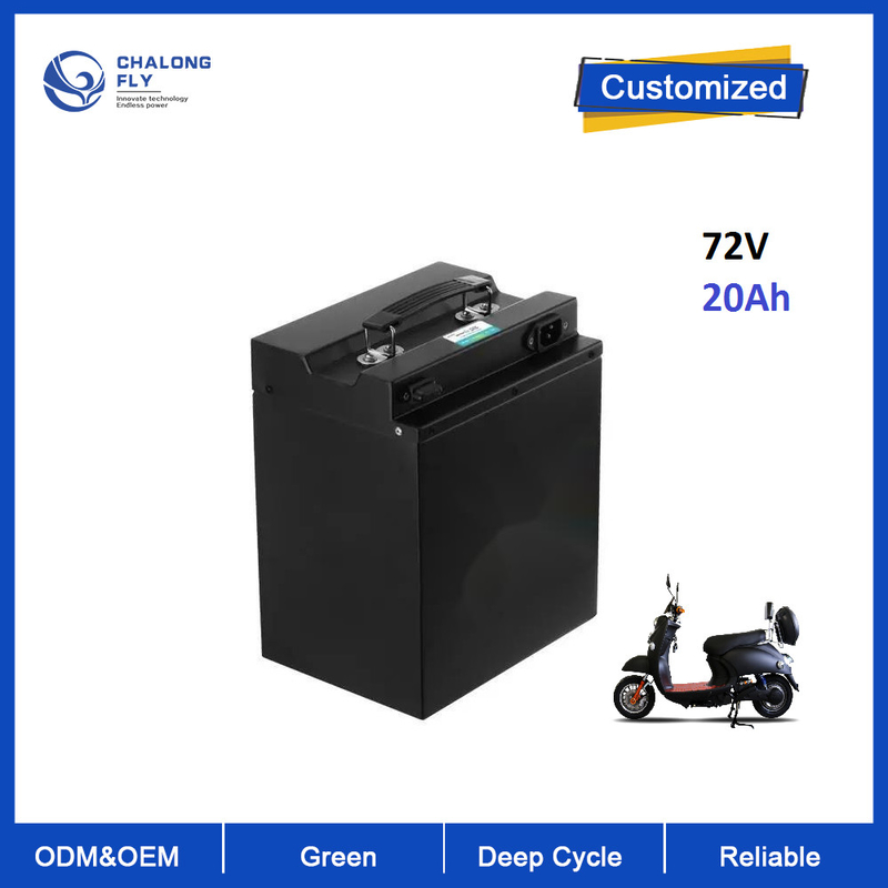 Customized BMS Deep Cycle 72V 20Ah 25Ah 30A Ebike Electric Scooter Motorcycle Lifepo4 Phosphate Lithium Battery OEM ODM