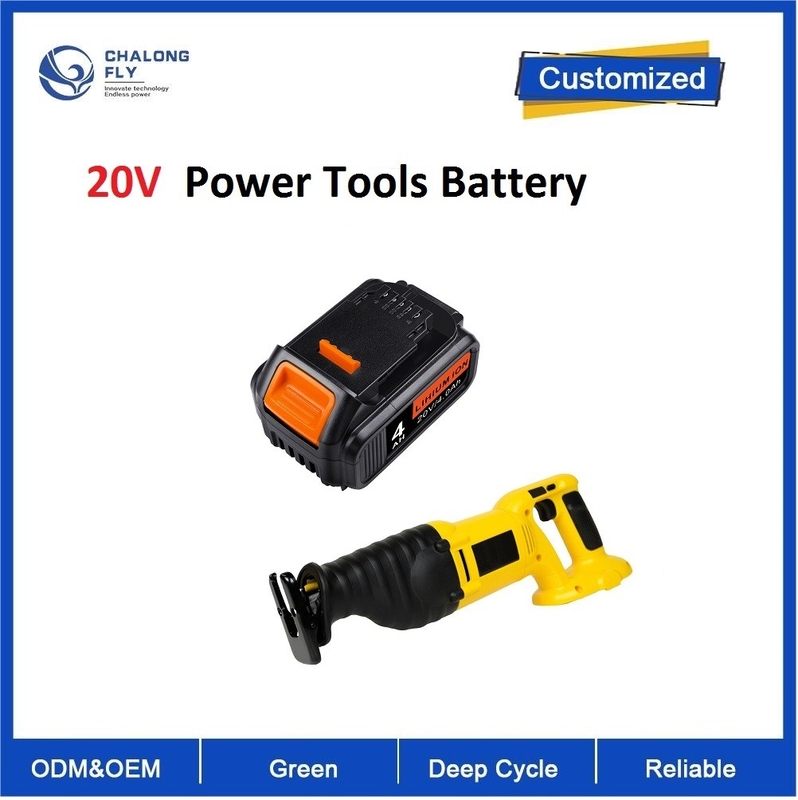 20V Rechargeable Li-Ion Power Tools Battery Cordless Drill Parts For 18V Replacement
