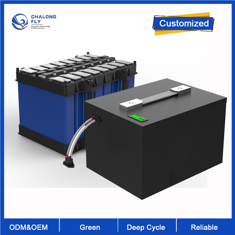 Customized Plug Type LiFePO4 Lithium Battery 24V 48V 51.2V 100Ah 150Ah 200Ah MPPT Controller
