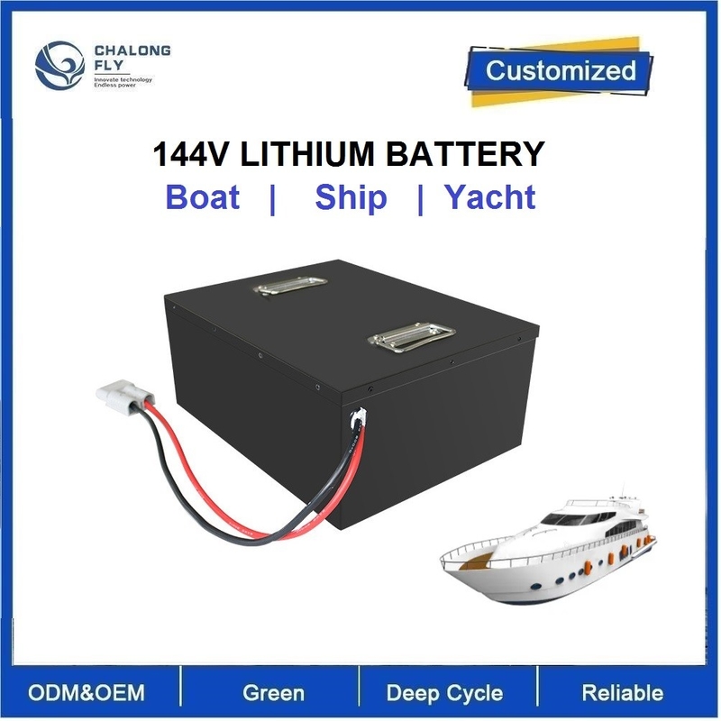 LiFePO4 144V 300AH Customized Electric Boat Ship Yacht Lithium Battery Packs prismatic lithium ion LFP