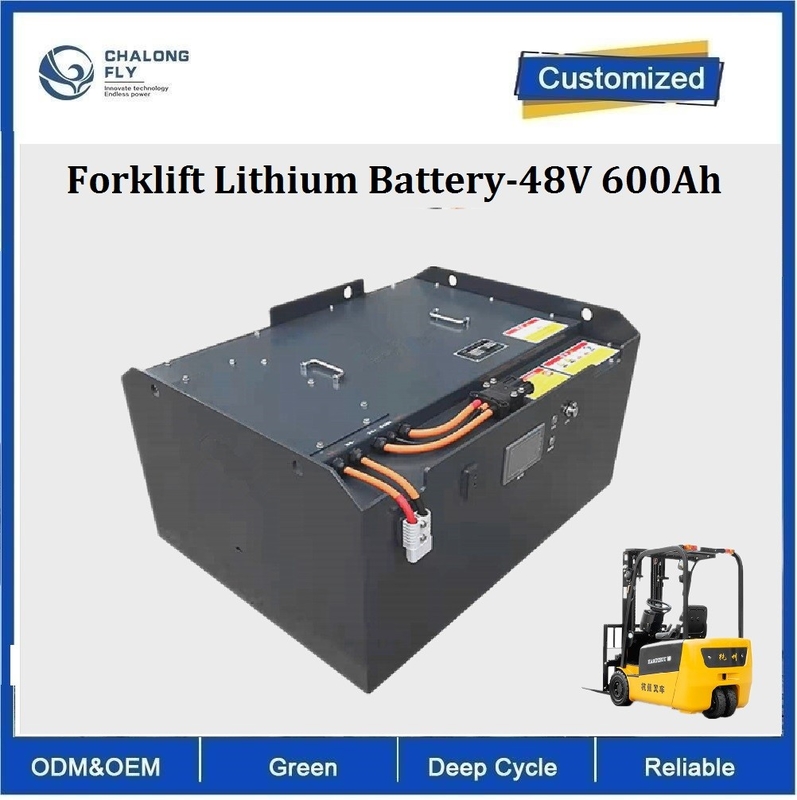CLF 48V600Ah LiFePO4 Lithium Battery Packs Lithium Iron Phosphate Battery For Toyota Heli Forklift AGV Robot Scooter