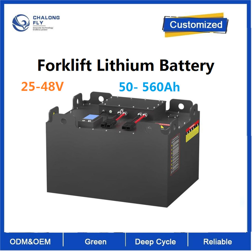 CLF OEM ODM 25V 38V 48V 50- 560Ah Forklift Traction Battery Fast Charging Lithium Battery Pack For Electric Forklift