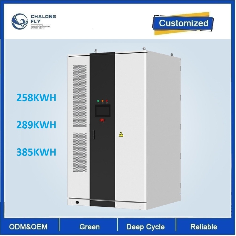 Cabinet ESS 258KWH 289KWH 385KWH LiFePO4 Energy Storage Cabinet for Industrial and Commercial Energy Storage Cabinet