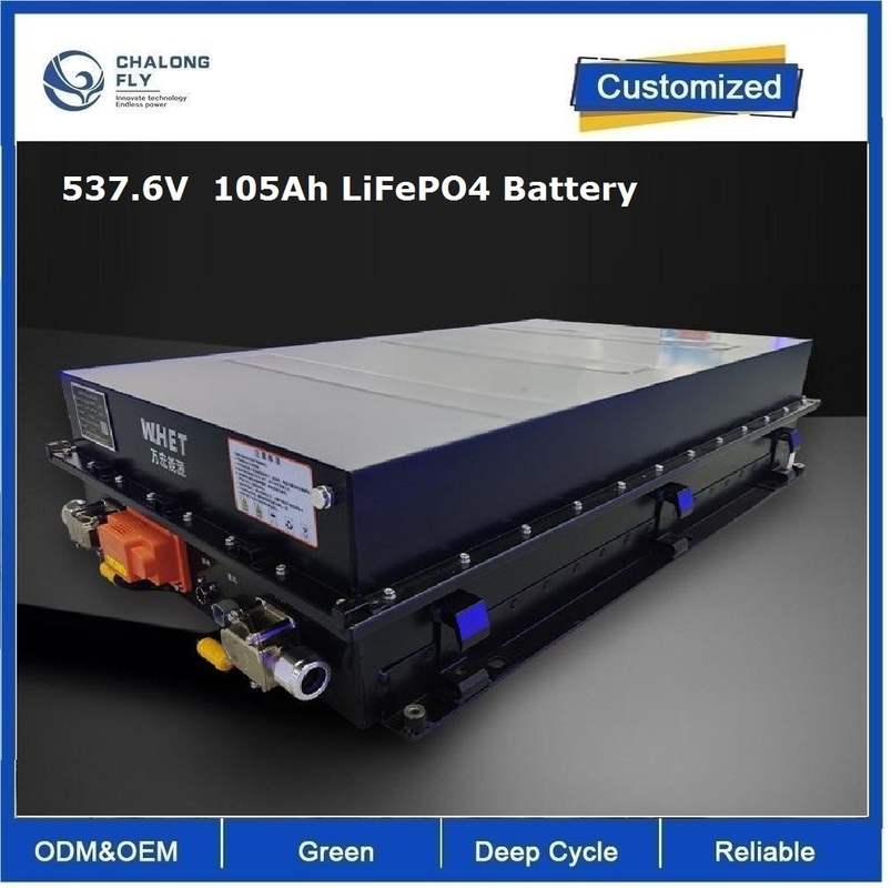 CLF OEM ODM 537.6V 105Ah High Voltage Lithium Iron Phosphate Battery Pack New Energy LiFePO4 Battery for Special Electric Vehicle Machinaries Special Electric Vehicles with BMS