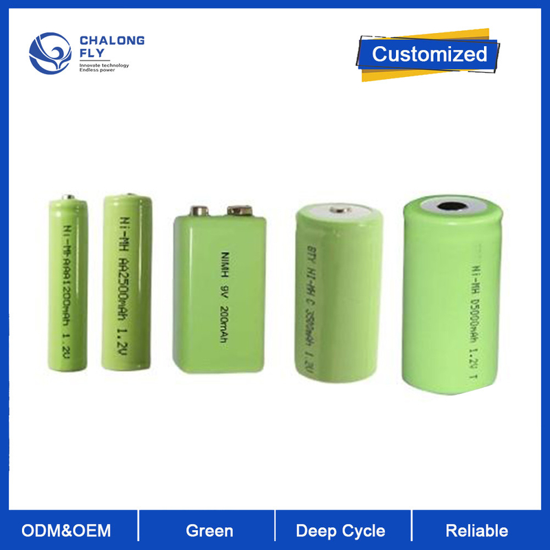 7.2V 800mAh Ni-MH AAA Nickel Metal Hydride Batteries for CLF AA 2000mAh Rechargeable Sub C D