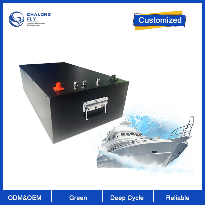 CLF LiFePO4 Lithium Battery Customized 12V 72V 96V 120AH 144AH Lithium Ion LiFePO4 Battery Pack for Marine Energy Solutions