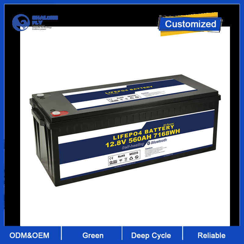 Bely Energy Customized 12V 560AH Car Battery for EV Electric Power System Communication Station