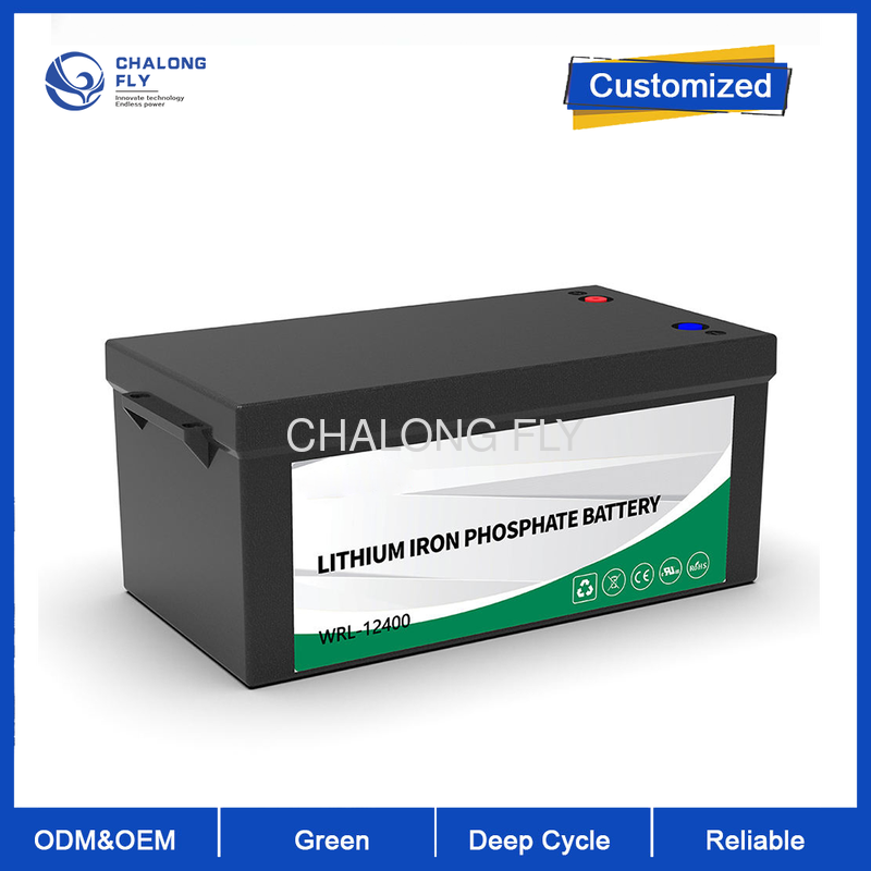 Weran High Capacity 12V 400Ah LiFePO4 Battery Solar Energy Storage RV Marine Lithium Ion Pack with UN38.3 Certification