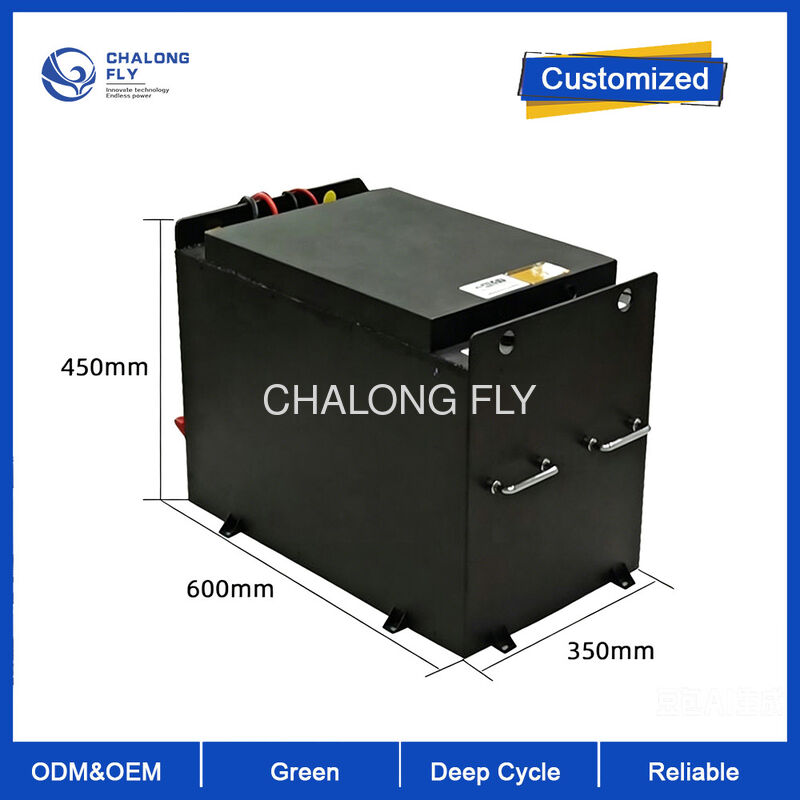 48V 400Ah Compact LiFePO4 Forklift Battery 155Wh/kg High Energy Density Slim Design Extended Runtime Industrial