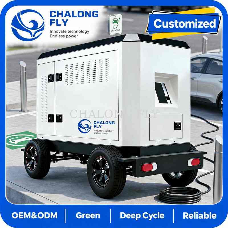 80kW 106kWh LiFePO4 Mobile Battery Energy Storage System for C&I Mobile BESS Projects