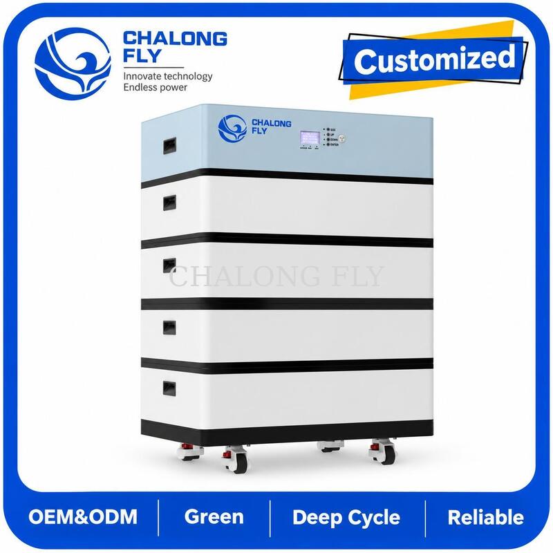 48V 10kWh 20kWh LiFePO4 All-in-One Solar Energy Storage System Residential Energy Storage System