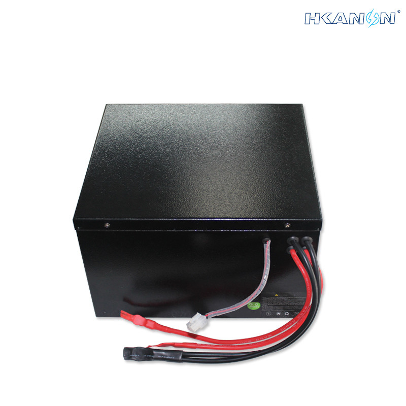 E Bike Lithium Ion 72v Battery Pack 30ah Deep Cycle With Metal Iron Box