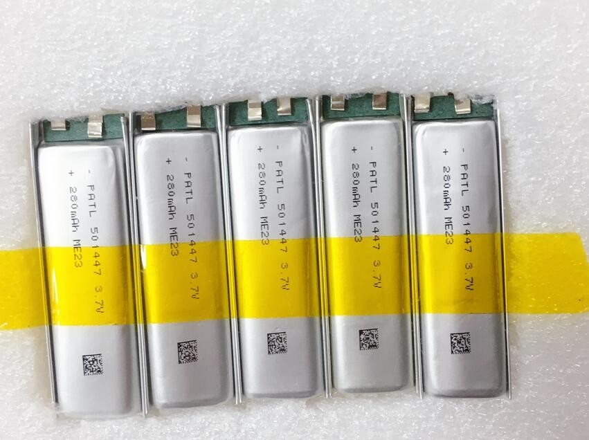 280Ah 3.7 Volt Lithium Li Polymer Battery Customized For Electronic Atomizers