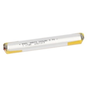 300mah Li Polymer Battery Rechargeable 3.7 V Lipo Battery 08570