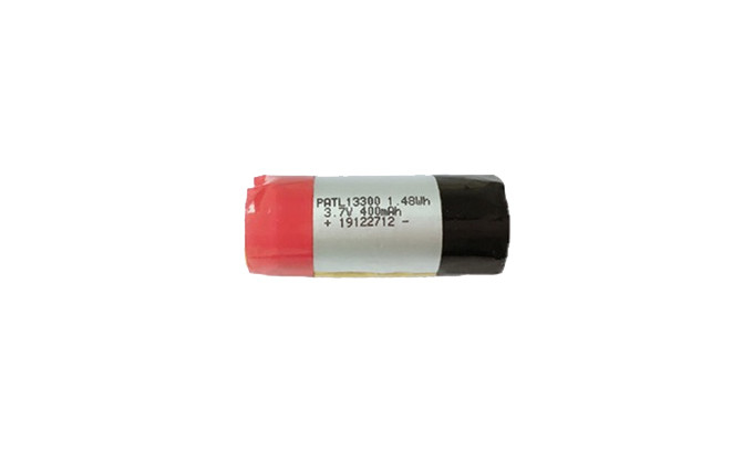 390mAh Cylinder Li Polymer Battery Small 3.7 V Lipo Rechargeable Battery For GPS