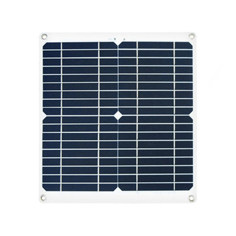 Outdoor Solar Charging Panel Monocrystalline 21W Solar Panel Customized