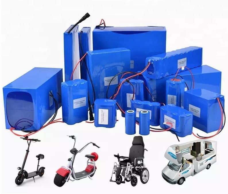 Electric Motorcycle LiFePO4 Lithium Battery 60V 10Ah 30Ah